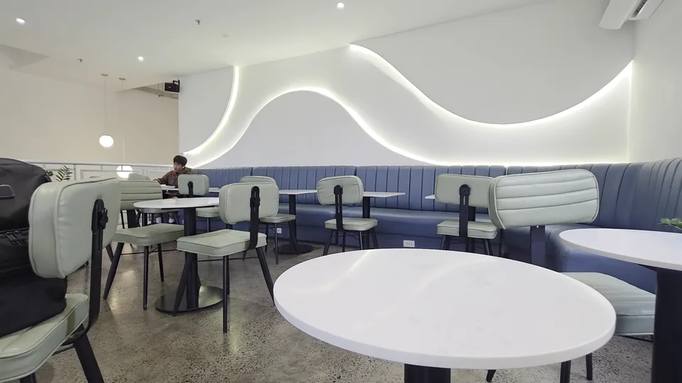 Mặt tiền YASA CAFE MIDTOWN nhìn từ Đường số 16, Phú Mỹ Hưng